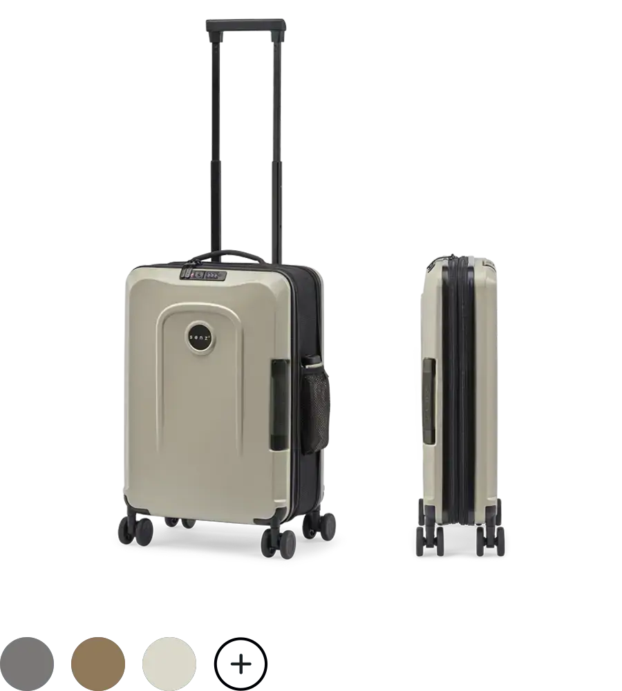 <strong>senz°</strong> handbagage<br><u>shop nu</u>